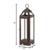 Accent Plus 10018649 Small Copper Lantern, Multicolor view 2