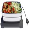 Skywin Portable Heated Lunch Box with Type A Wall Plug, Food Warmer Lunch Box, Personal Meal Reheater, No Microwave Needed, Container Included (Black) view 2