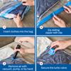 6 Pack Large Vacuum Storage Bags for Comforters, Blankets & Clothes  Vacuum Sealed Compression Bags with Hand Pump  Space Saver Storage Bags for Bedding, Moving, Travel & Organization view 2