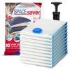10 Pack Small Vacuum Storage Bags for Comforters, Blankets & Clothes Vacuum Sealed Compression Bags with Hand Pump Space Saver Storage Bags for Bedding, Moving, Travel & Organization view 1