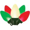 Brite Star 50Lt C7 Classic Led Light Set, Red/Green/Warm White view 1