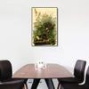 INVIN ART Framed Canvas Giclee Print Meadow Lark by John James Audubon Wall Art Living Room Home Office Decorations(Black Slim Frame,20"x28") view 3