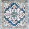 SAFAVIEH Area Rug 8x10 - Madison Collection - Large - Navy & Grey, Boho Chic Medallion Distressed Design, Non-Shedding & Easy Cleaning, Ideal for Living Room, Bedroom, Office, Dining Space (MAD452M) view 3