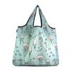 YaYbag Jumbo Reusable Bags, Fashionable Heavy-Duty Shopping & Grocery Bags, Washable & Foldable, 55 lb Capacity, Jellyfish & Seahorses view 1