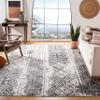 SAFAVIEH Area Rug 8x10 - Adirondack Collection - Large - Silver & Black, Moroccan Boho Design, Non-Shedding & Easy Cleaning, Ideal for Living Room, Bedroom, Office, Dining Space (ADR111H) view 1