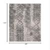 SAFAVIEH Area Rug 8x10 - Adirondack Collection - Large - Silver & Black, Moroccan Boho Design, Non-Shedding & Easy Cleaning, Ideal for Living Room, Bedroom, Office, Dining Space (ADR111H) view 2