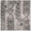 SAFAVIEH Area Rug 8x10 - Adirondack Collection - Large - Silver & Black, Moroccan Boho Design, Non-Shedding & Easy Cleaning, Ideal for Living Room, Bedroom, Office, Dining Space (ADR111H) view 3