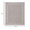 SAFAVIEH Washable Rug Outdoor Courtyard Collection - 5'3" x 7'7", Grey & Black, Non-Shedding & Easy Cleaning, Ideal for Patio, Backyard, Mudroom (CY8364-37612) view 2