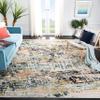 SAFAVIEH Area Rug 8x10 - Madison Collection - Large - Beige & Navy, Modern Abstract Design, Non-Shedding & Easy Cleaning, Ideal for Living Room, Bedroom, Office, Dining Space (MAD454A) view 1