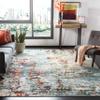 SAFAVIEH Area Rug 8x10 - Madison Collection - Large - Grey & Blue, Modern Abstract Design, Non-Shedding & Easy Cleaning, Ideal for Living Room, Bedroom, Office, Dining Space (MAD471F) view 1