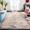 SAFAVIEH Area Rug 8x10 - Madison Collection - Large - Grey & Yellow, Boho Diamond Distressed Design, Non-Shedding & Easy Cleaning, Ideal for Living Room, Bedroom, Office, Dining Space (MAD418F) view 2