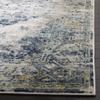 SAFAVIEH Madison Collection Area Rug - 5' x 7', Light Grey & Blue, Oriental Medallion Distressed Design, Non-Shedding & Easy Care, Ideal for High Traffic Areas in Living Room, Bedroom (MAD158F) view 4