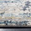 SAFAVIEH Madison Collection Area Rug - 9' x 12', Cream & Blue, Modern Abstract Design, Non-Shedding & Easy Care, Ideal for High Traffic Areas in Living Room, Bedroom (MAD469B) view 4
