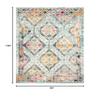 SAFAVIEH Area Rug 8x10 - Madison Collection - Large - Blue & Yellow, Boho Diamond Distressed Design, Non-Shedding & Easy Cleaning, Ideal for Living Room, Bedroom, Office, Dining Space (MAD418K) view 2
