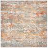 SAFAVIEH Area Rug 8x10 - Madison Collection - Large - Grey & Orange, Modern Abstract Design, Non-Shedding & Easy Cleaning, Ideal for Living Room, Bedroom, Office, Dining Space (MAD460F) view 4