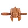 Symphony Wooden Frog, Feng Shui Lucky Frog Wood Frog Guiro Rasp Instrument Tone Block (XXL) view 4
