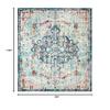 SAFAVIEH Area Rug 8x10 - Madison Collection - Large - Navy & Light Blue, Boho Chic Medallion Distressed Design, Non-Shedding & Easy Cleaning, Ideal for Living Room, Bedroom, Dining Space (MAD447K) view 2