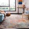 SAFAVIEH Area Rug 8x10 - Madison Collection - Large - Grey & Pink, Modern Abstract Design, Non-Shedding & Easy Cleaning, Ideal for Living Room, Bedroom, Office, Dining Space (MAD460A) view 1