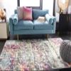 SAFAVIEH Area Rug 8x10 - Madison Collection - Large - Blue & Green, Modern Abstract Design, Non-Shedding & Easy Cleaning, Ideal for Living Room, Bedroom, Office, Dining Space (MAD469A) view 2