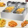 FROTH & FLAVOR 12 Litre Deep Fryer Machine Double Tank with 4 Year Warranty view 1
