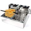 FROTH & FLAVOR 12 Litre Deep Fryer Machine Double Tank with 4 Year Warranty view 4