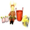 Home Fall Holiday Scarecrow Basket Gift Bundle Set view 2
