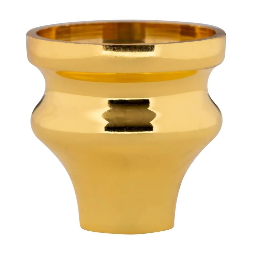 BEER TAP HANDLE FERRULE - LARGE SIZE VIBRANT GOLD BEER TAP HANDLE FERRULE - PVD COATED with HANGER BOLT