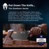 Dalstrong Obliterator Meat Cleaver Knife 9 inch - Wood Stand & Sheath - 3lbs 6mm Thick Butcher Knife - 7CR17MOV Carbon Steel - Gladiator Series R - Heavy Duty Chopping Knife - G10 Handle Chef's Knife view 4