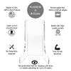 Clear Choice Set of 2 6.5 H X 4.5 W X 3.5 D Double-Bend Acrylic Easel Stand 3/16 Thick |Table top or Wall Mount, Display, Flat Plates, Photos, Place Cards| Clear (H 6.5 X W 4.5 X D 3.5) view 4