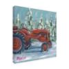 Trademark Fine Art Tractor 4 Seasons Allis Chalmers Holiday by Marnie Bourque, 18x18 view 2