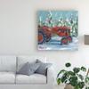 Trademark Fine Art Tractor 4 Seasons Allis Chalmers Holiday by Marnie Bourque, 18x18 view 3