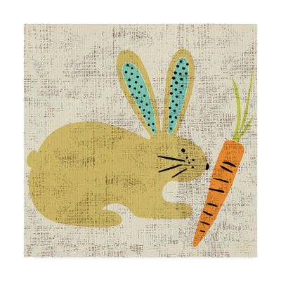 Trademark Fine Art Adas Bunny by Chariklia Zarris, 18x18