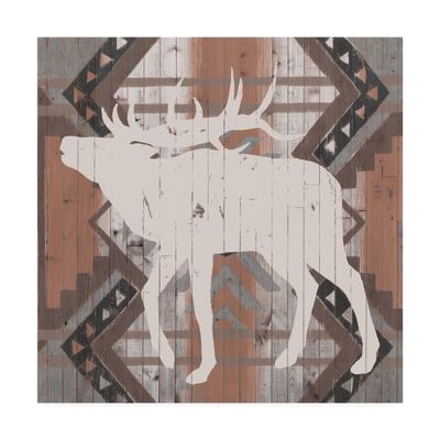 Trademark Fine Art Southwest Lodge Silhouette I by Vision Studio, 24x24