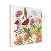 Trademark Fine Art Vintage Floral I Pale by Farida Zaman, 18x18 view 2