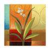 Trademark Fine Art Wide Palm On Patches by Pablo Esteban, 18x18 view 1
