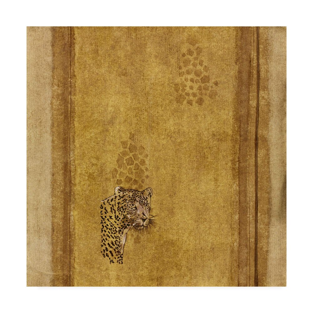 Trademark Fine Art Leopard Over Bold by Pablo Esteban, 18x18