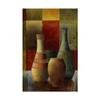 Trademark Fine Art Vases Over Geometry 2 by Pablo Esteban, 16x24 view 1