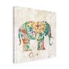 Trademark Fine Art Boho Paisley Elephant I by Danhui NAI, 24x24 view 2