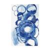 Trademark Fine Art Blue Circle Study II by Jodi Fuchs, 16x24 view 1