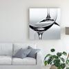 Trademark Fine Art Two Wine Glasses by hejha, 18x18 view 3