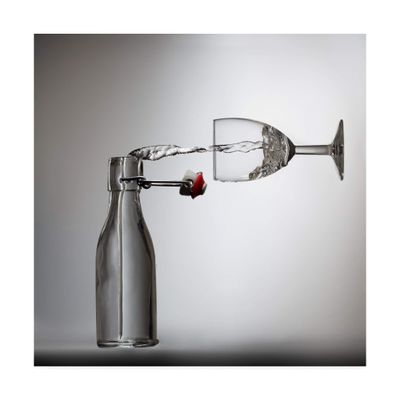 Trademark Fine Art Pouring by Wieteke de Kogel, 18x18