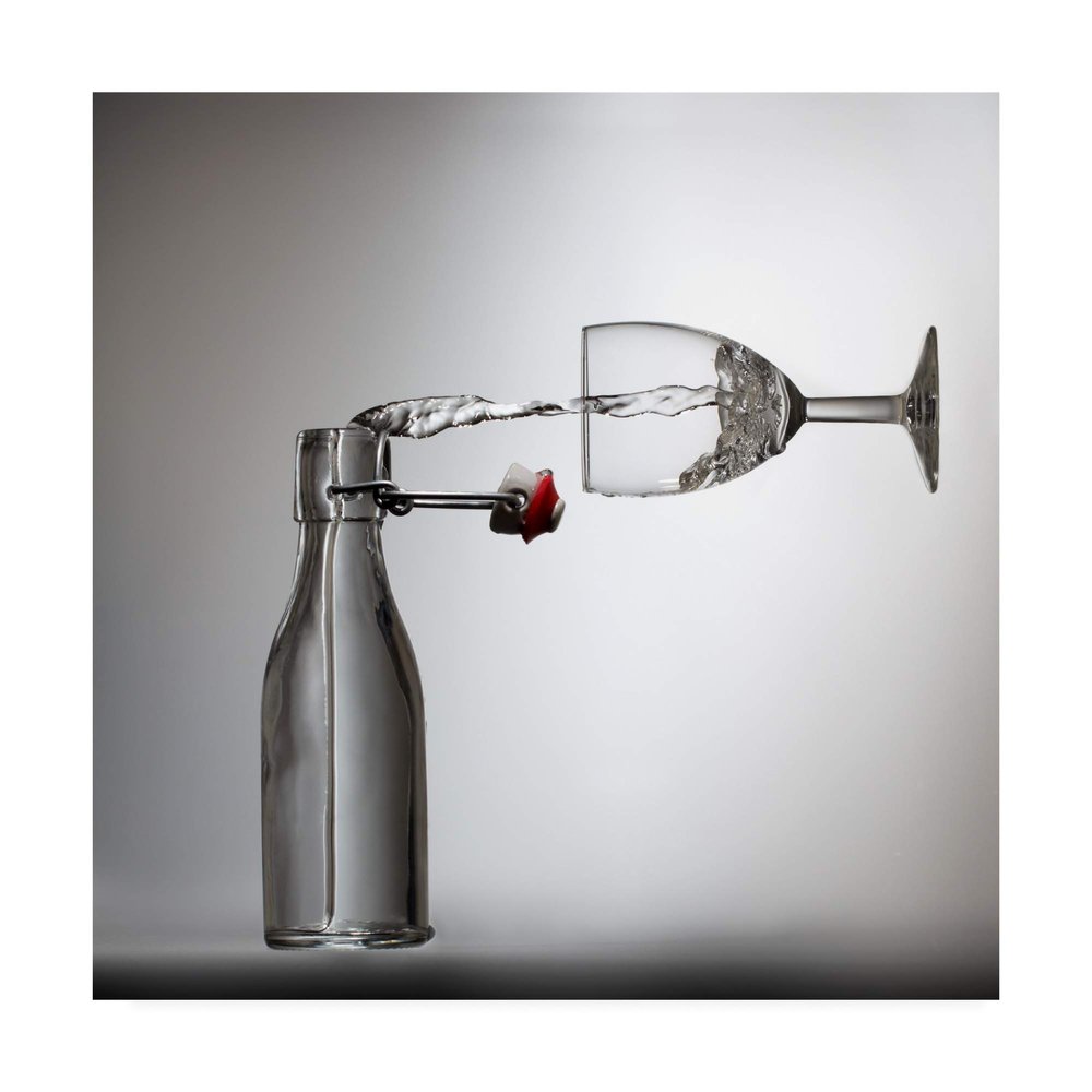 Trademark Fine Art Pouring by Wieteke de Kogel, 18x18