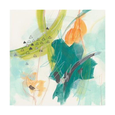 Trademark Fine Art Skipping Stones I by June Erica Vess, 18x18