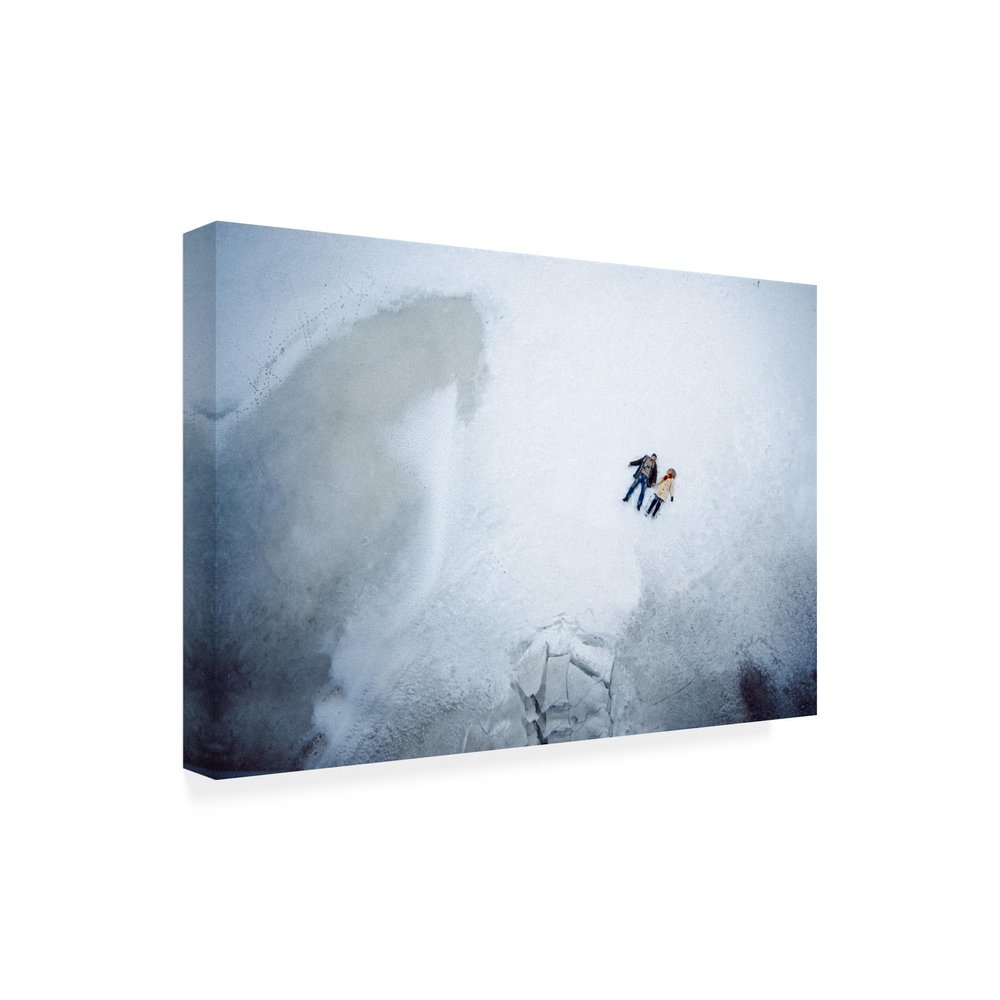 Wrapped Canvas Wall Art - Dmitriy 'Eternal Sunshine of The Spotless Mind' Wall Art for Living Room, Bedroom, or Office Dcor - 16x24