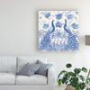 Trademark Fine Art Peacock Garden VI by Miranda Thomas, 18x18 view 3