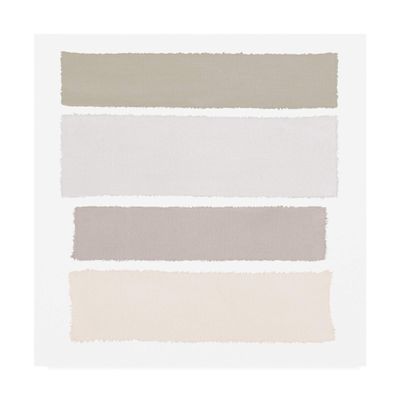 Trademark Fine Art Painted Weaving I Neutral on White Sq by Piper Rhue, 18x18