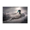 Wrapped Canvas Wall Art - Sandi Bertoncelj 'Backcountry Skiing' Wall Art for Living Room, Bedroom, or Office Dcor - 16x24 view 2