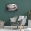 Wrapped Canvas Wall Art - Sandi Bertoncelj 'Backcountry Skiing' Wall Art for Living Room, Bedroom, or Office Dcor - 16x24 view 4