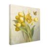 Trademark Fine Art Yellow French Tulips by Danhui NAI, 18x18 view 2