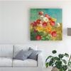 Trademark Fine Art Poppies in The Field by Danhui NAI, 18x18 view 3